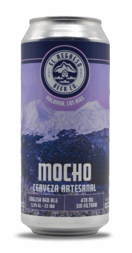 Cerveza Mocho English Red Ale 5.5% - El Regreso Beer Valdivia