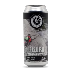 Cerveza Fisura Robust Porter 6.0% - El Regreso Beer Valdivia