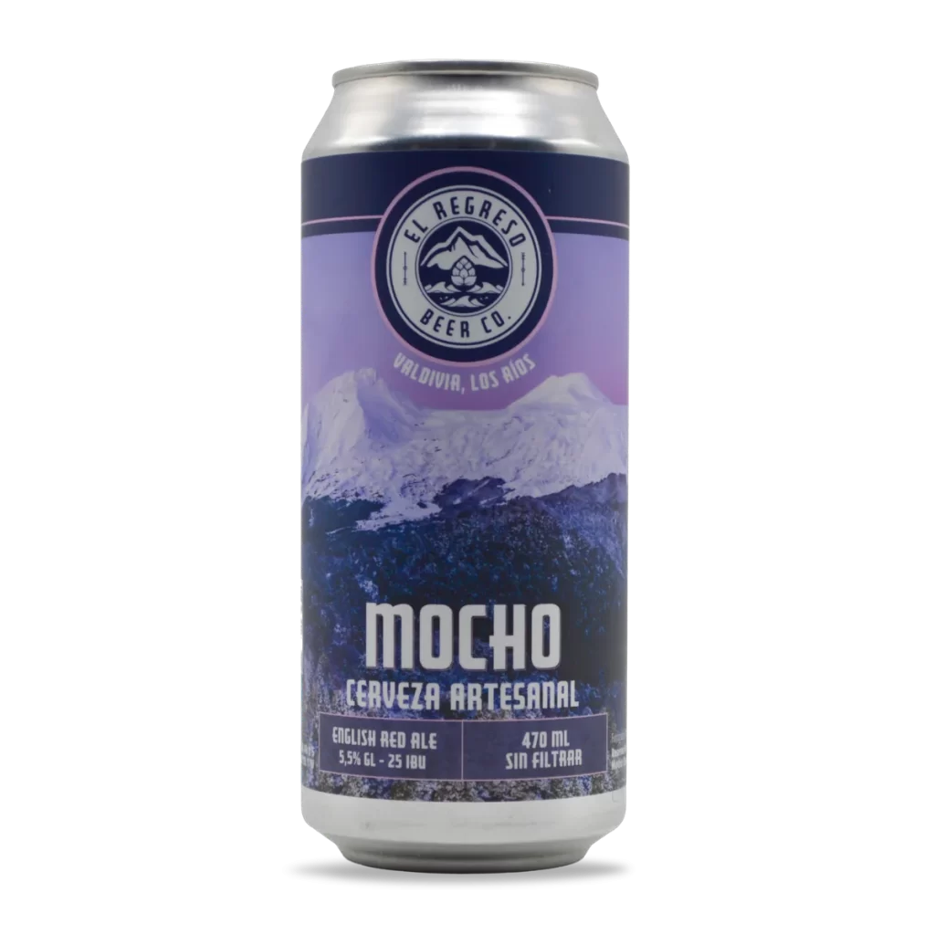 Cerveza Mocho English Red Ale 5.5% - El Regreso Beer Valdivia