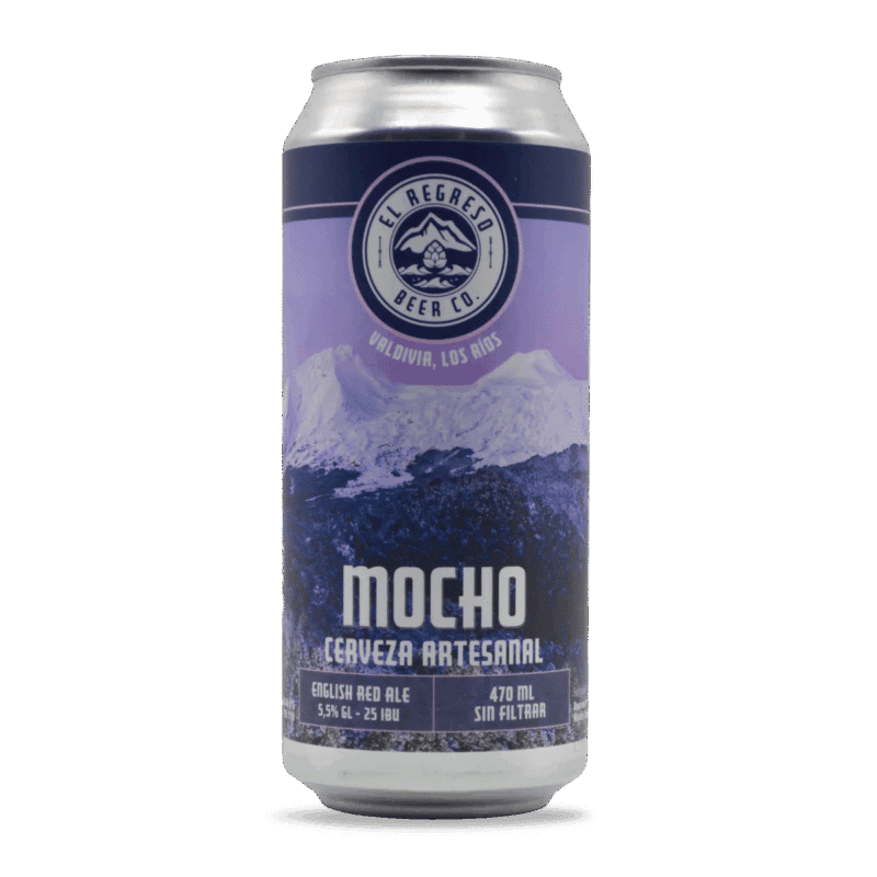 Cerveza Mocho English Red Ale 5.5% - El Regreso Beer Valdivia