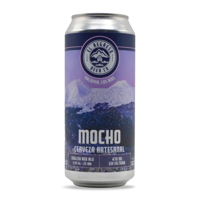 Cerveza Mocho English Red Ale 5.5% - El Regreso Beer Valdivia