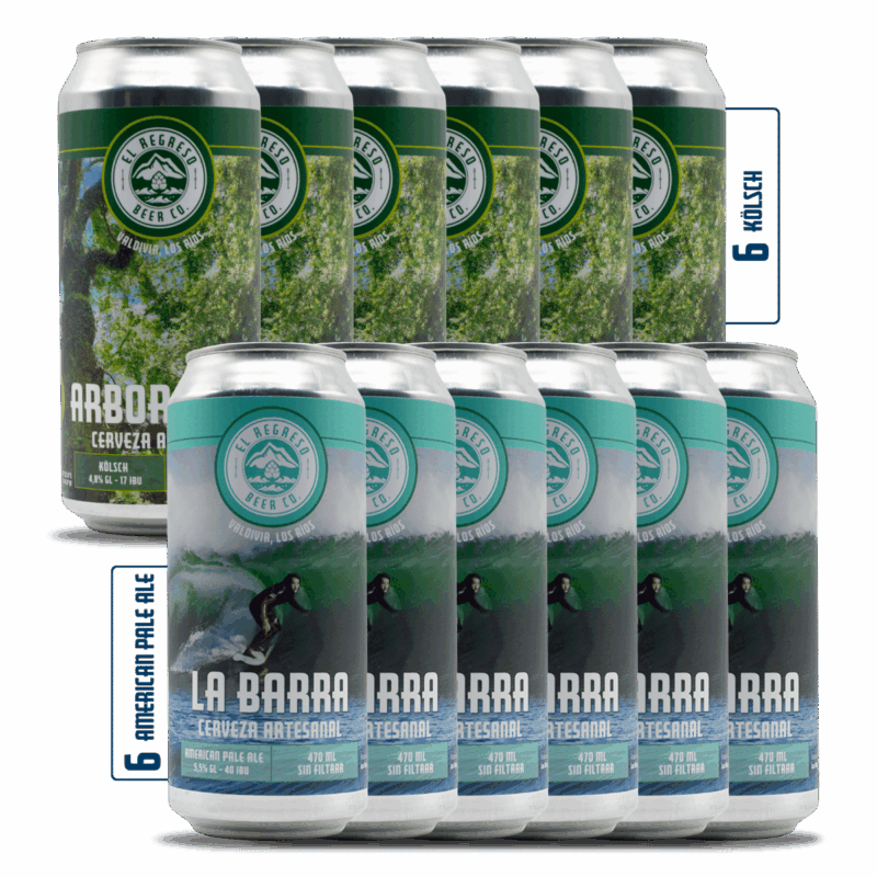 Pack Para Quitar la Sed cervezas artesanales variadas El Regreso